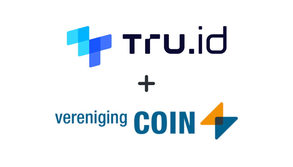 Los logotipos de tru.ID y Veriniging COIN.